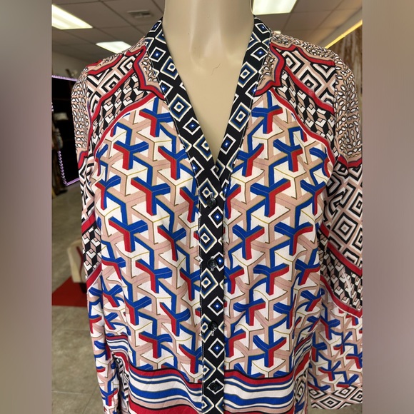 Button down blouse & legging set - Picture 4 of 6